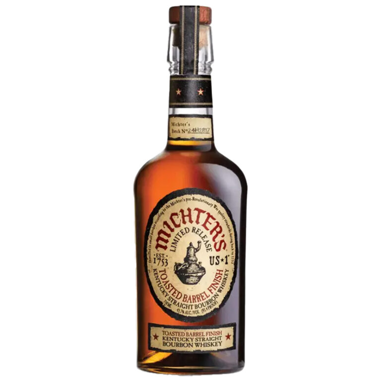 Michter’s Toasted Barrel Straight Bourbon Whiskey 750ml bottle