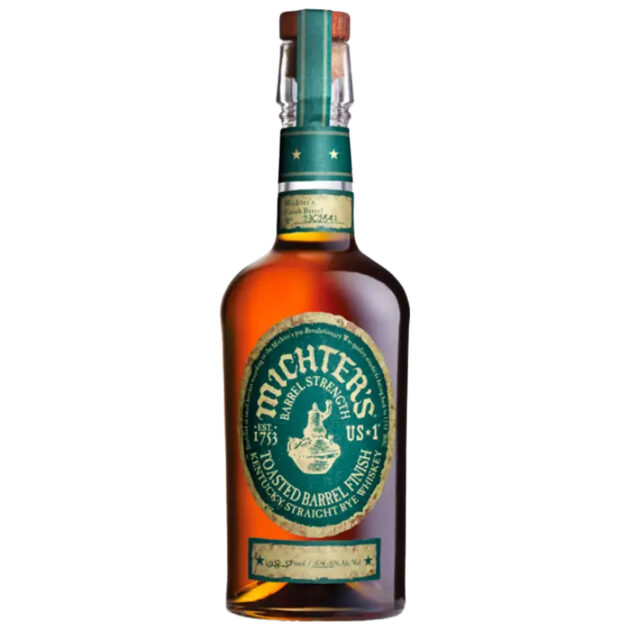 Michter’s Toasted Barrel Finish Straight Rye Whiskey 750ml bottle
