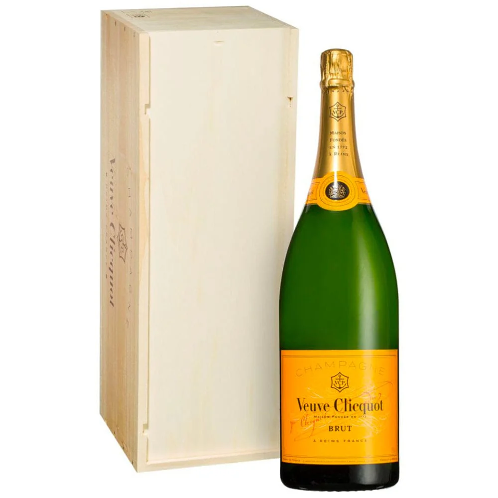 Veuve Clicquot Yellow Label Brut Champagne Jeroboam 3L bottle