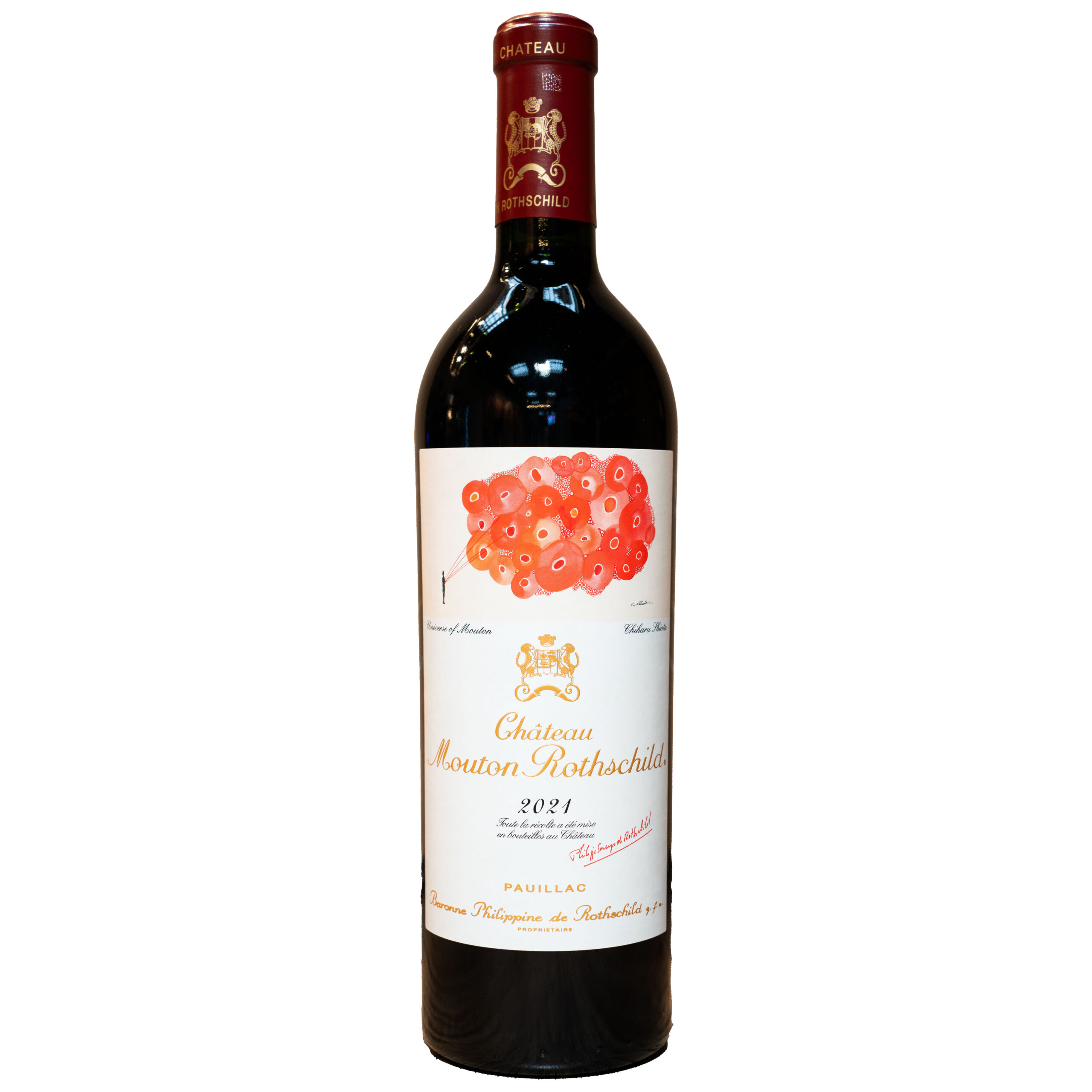2021 Château Mouton Rothschild Pauillac Bordeaux 750ml bottle