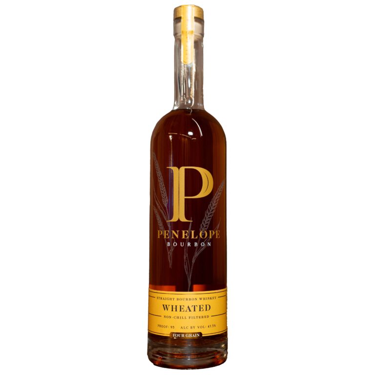 Penelope Bourbon Wheated 95 Proof four-grain straight bourbon whiskey 750ml bottle