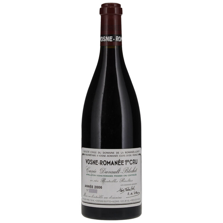 2006 Domaine de la Romanée-Conti Cuvée Duvault-Blochet Burgundy 750ml bottle