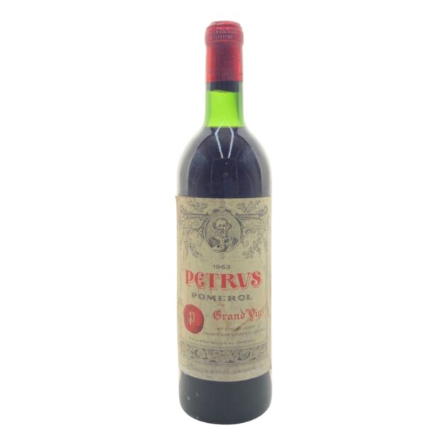 1963 Pétrus Pomerol Bordeaux red wine 750ml bottle