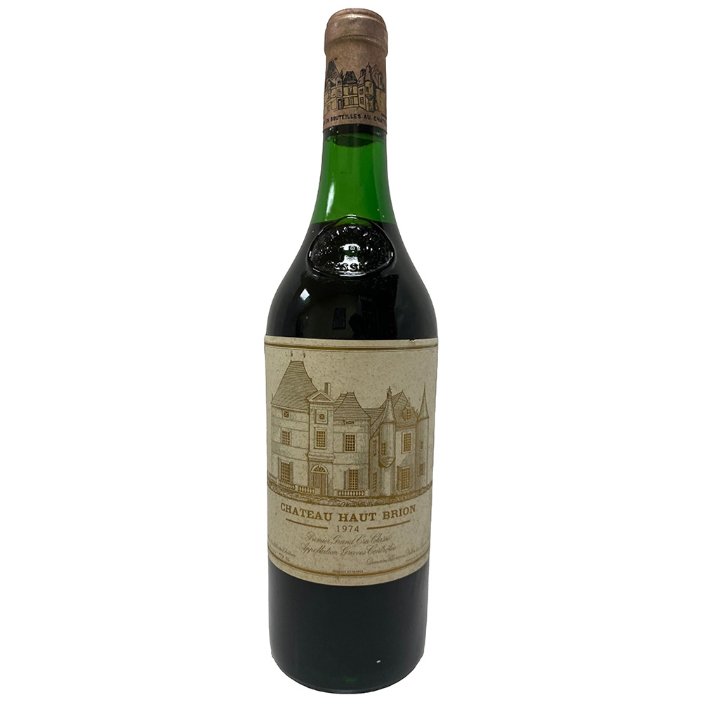 1974 Château Haut-Brion Pessac-Léognan Bordeaux First Growth 750ml aged bottle