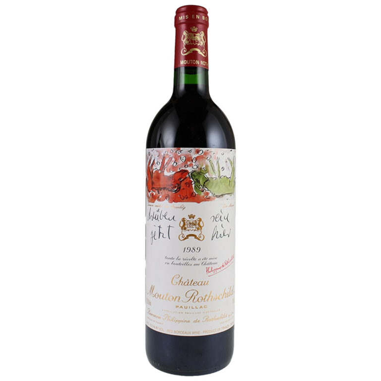 1989 Chateau Mouton Rothschild Pauillac 750ml