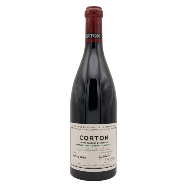 2018 Domaine de la Romanée-Conti Corton Grand Cru red Burgundy Pinot Noir 750ml bottle