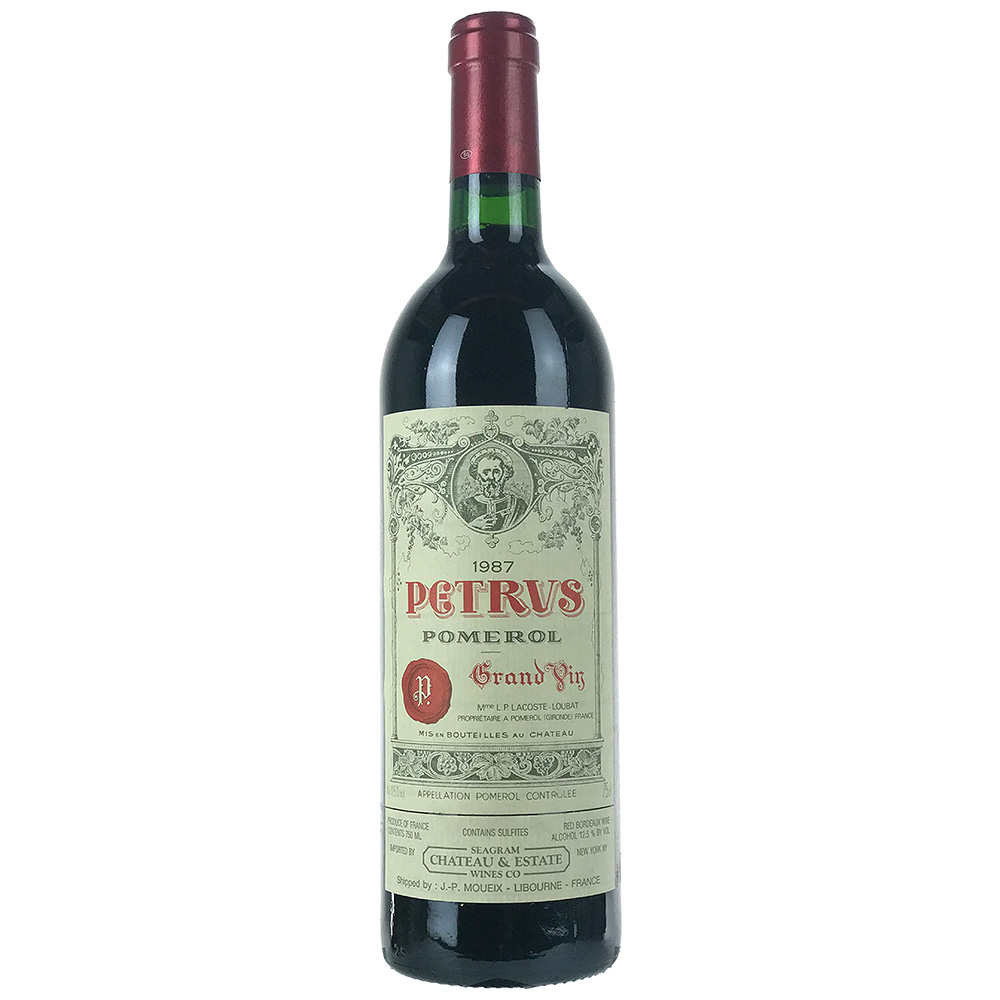 1987 Petrus Pomerol 750ml 1987 Petrus Pomerol 750ml