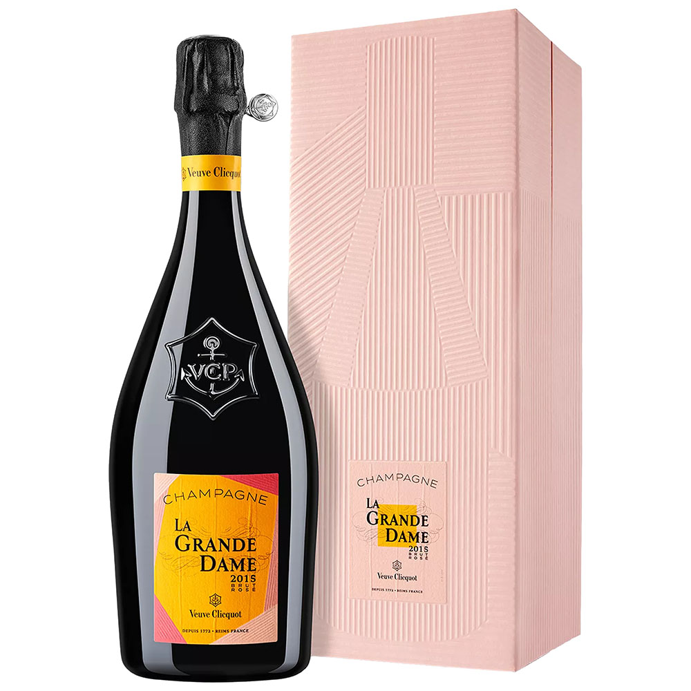 2015 Veuve Clicquot La Grande Dame Rosé Champagne 750ml (Gift Box)