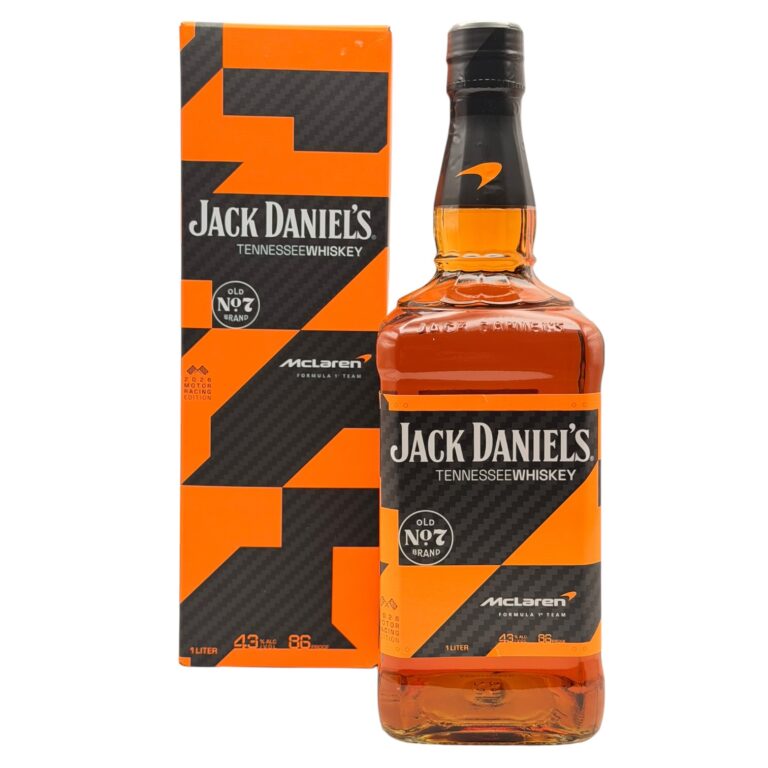 Jack Daniels Black Label McLaren Edition Tennessee Whiskey 1L bottle