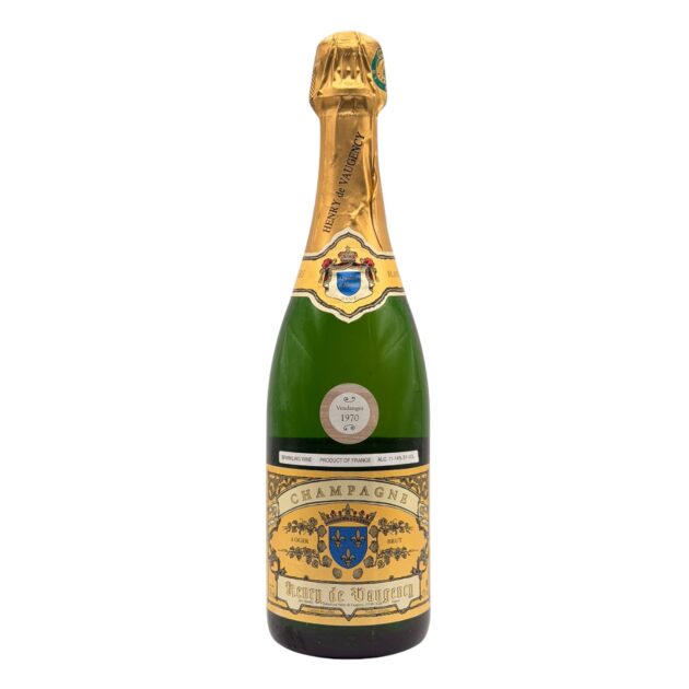 1970 Henry de Vaugency Vendanges Brut Champagne 750ml bottle