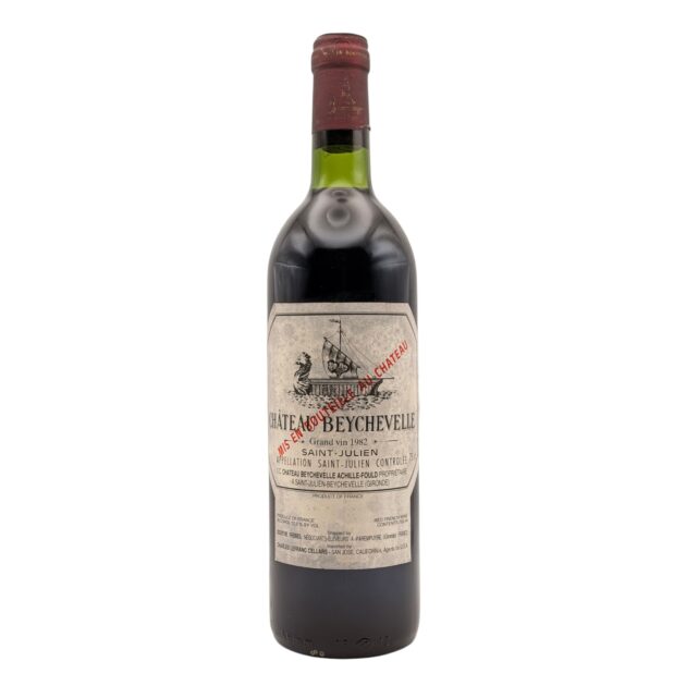 1982 Château Beychevelle Saint-Julien Bordeaux 750ml bottle