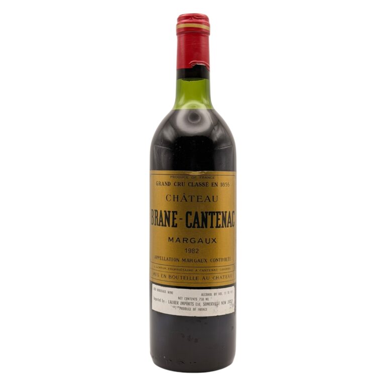 1982 Château Brane-Cantenac Margaux Grand Cru Classé 750ml bottle