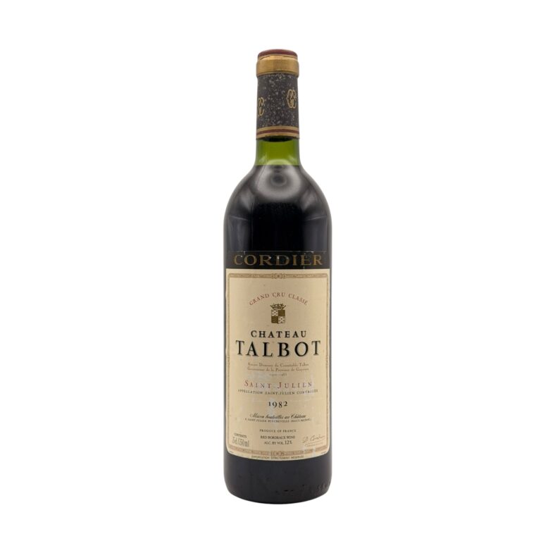 1982 Château Talbot Saint-Julien Grand Cru Classé 750ml bottle