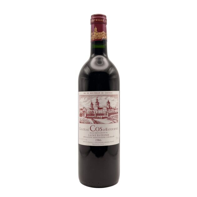 1986 Château Cos d’Estournel Saint-Estèphe Grand Cru Classé 750ml bottle