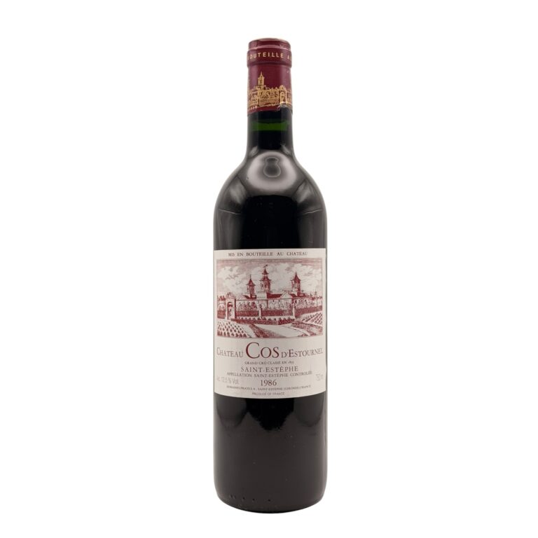1986 Château Cos d’Estournel Saint-Estèphe Grand Cru Classé 750ml bottle