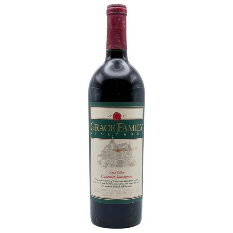1987 Grace Family Vineyards Napa Valley Cabernet Sauvignon 750ml bottle