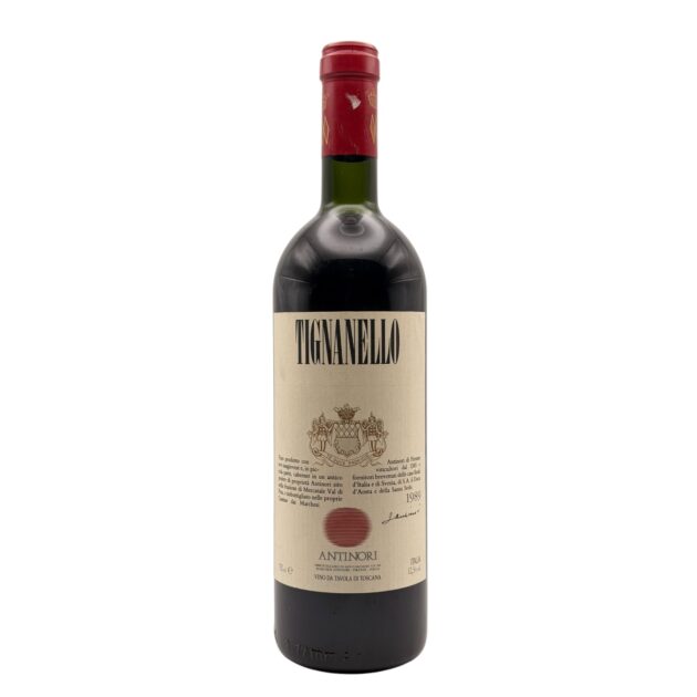 1989 Antinori Tignanello Toscana IGT 750ml bottle