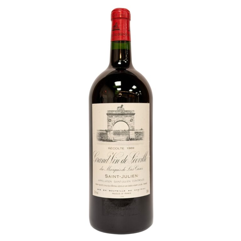 1989 Grand Vin de Léoville du Marquis de Las Cases Saint-Julien 3L Jeroboam bottle