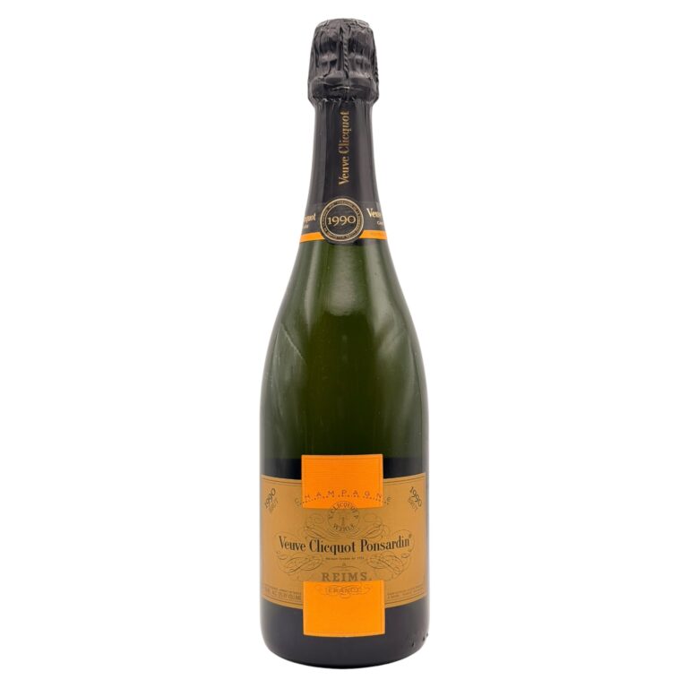 1990 Veuve Clicquot Ponsardin Vintage Reserve Brut Champagne 750ml bottle