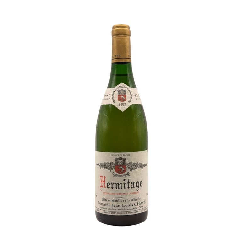 1992 Domaine Jean-Louis Chave Hermitage Blanc Rhône Valley 750ml bottle
