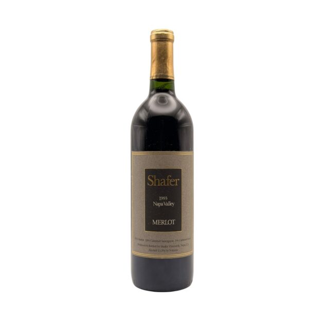 1993 Shafer Vineyards Napa Valley Merlot 750ml bottle