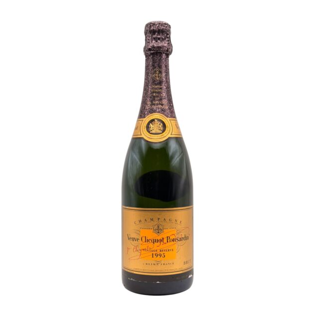 1995 Veuve Clicquot Ponsardin Vintage Reserve Brut Champagne 750ml bottle