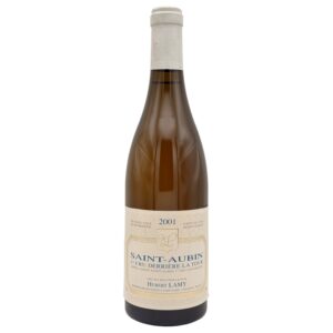 2001 Hubert Lamy Saint-Aubin 1er Cru Derrière La Tour Burgundy white wine 750ml bottle