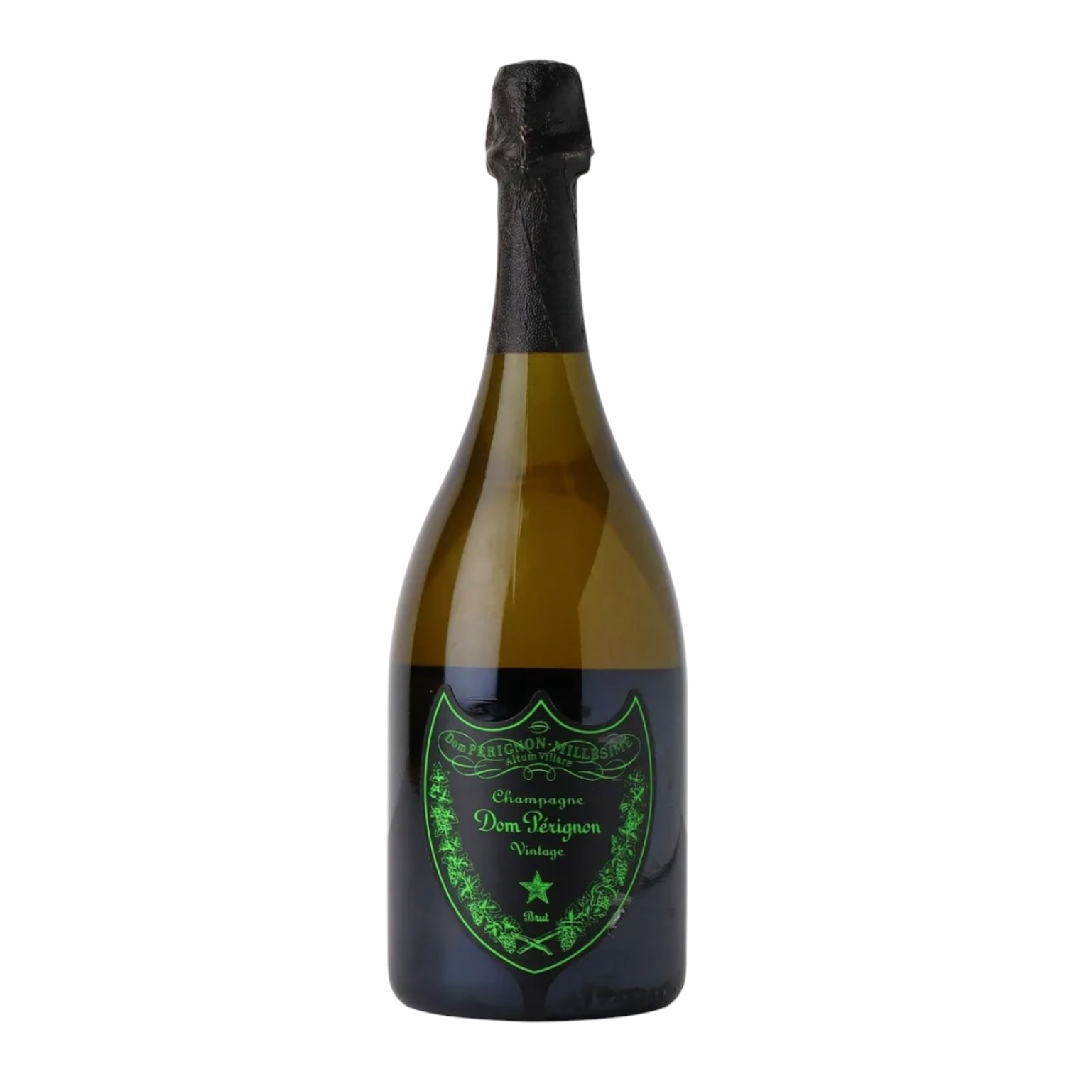2013 Dom Pérignon Luminous Vintage Brut Champagne 750ml green illuminated bottle