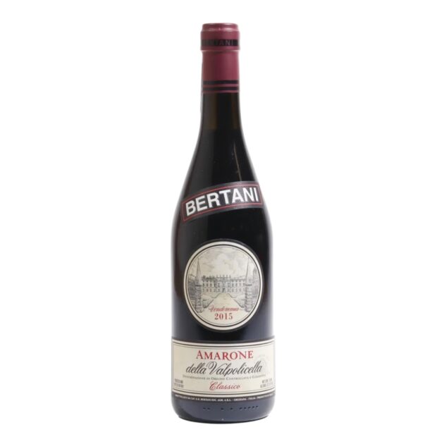 2015 Bertani Amarone della Valpolicella Classico DOCG Italian red wine 750ml bottle
