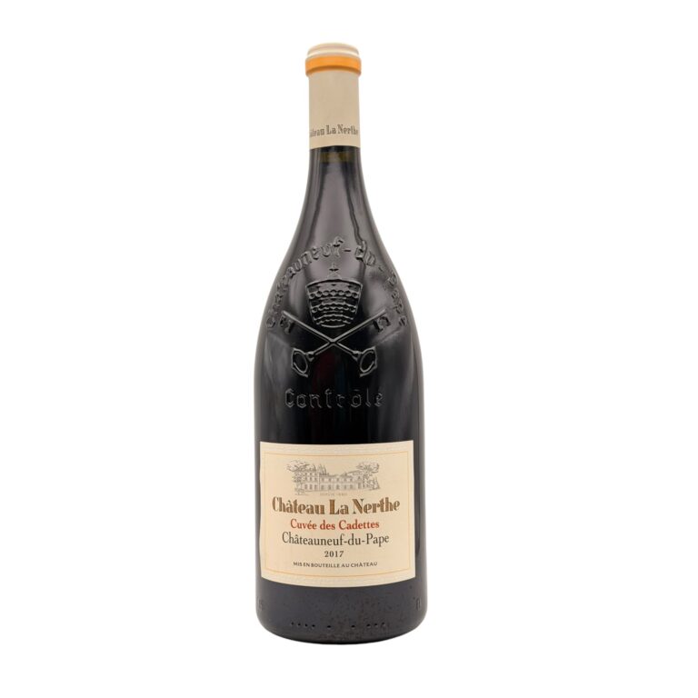 2017 Château La Nerthe Cuvée des Cadettes Châteauneuf-du-Pape Rhône Red Wine 1.5L magnum bottle
