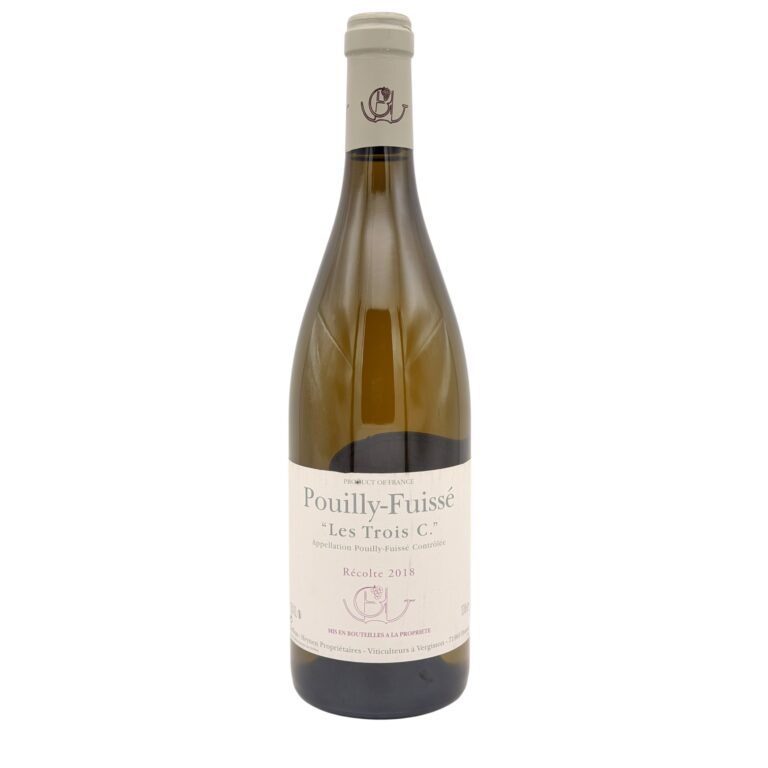 2018 Guffens-Heynen Pouilly-Fuissé Les Trois C white Burgundy Chardonnay 750ml bottle