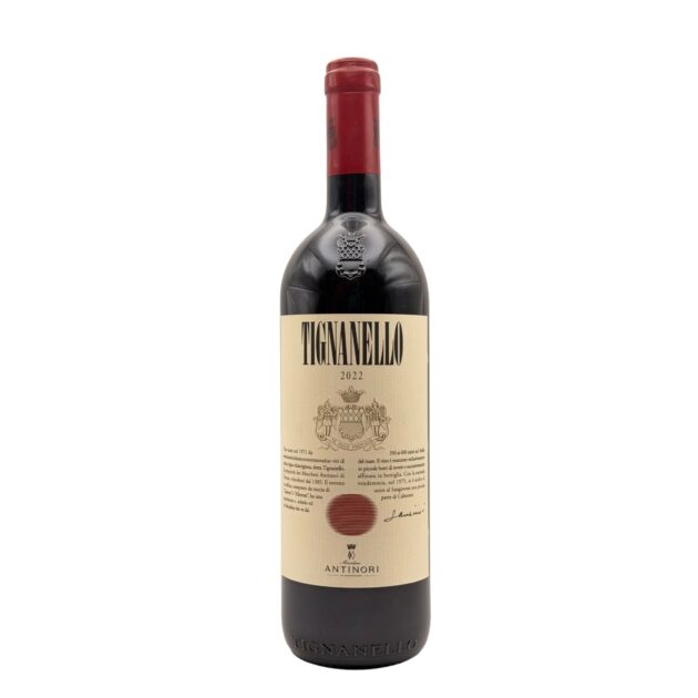 2022 Marchesi Antinori Tignanello Toscana IGT Super Tuscan Red Wine 750ml bottle