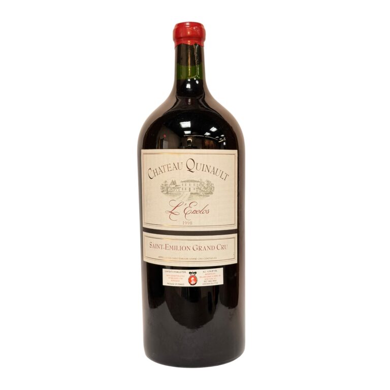 1998 Château Quinault L’Enclos Saint-Émilion Grand Cru 6L Imperial Bordeaux bottle