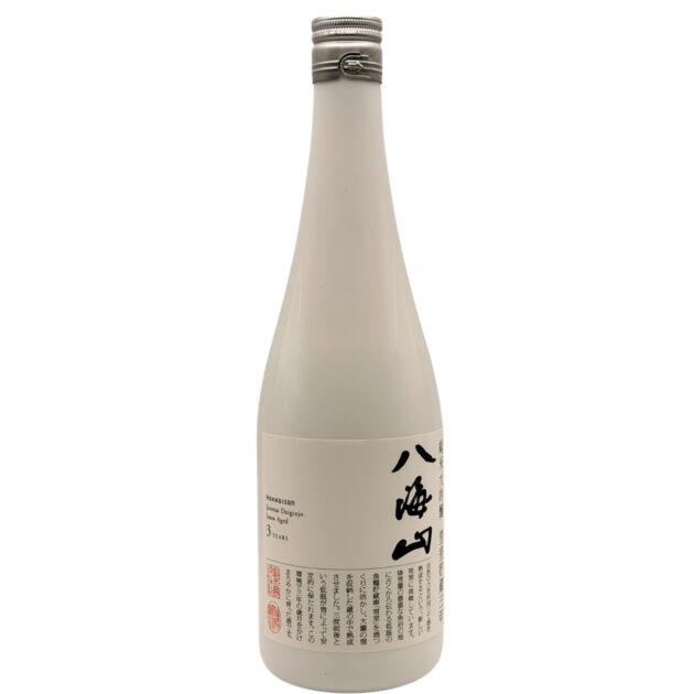 Hakkaisan Snow Aged Junmai Daiginjo 3 Years Yukimuro Japanese sake 720ml bottle