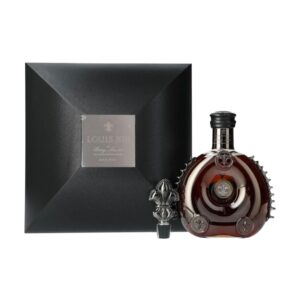Louis XIII de Rémy Martin Black Pearl Grande Champagne Cognac dark crystal decanter