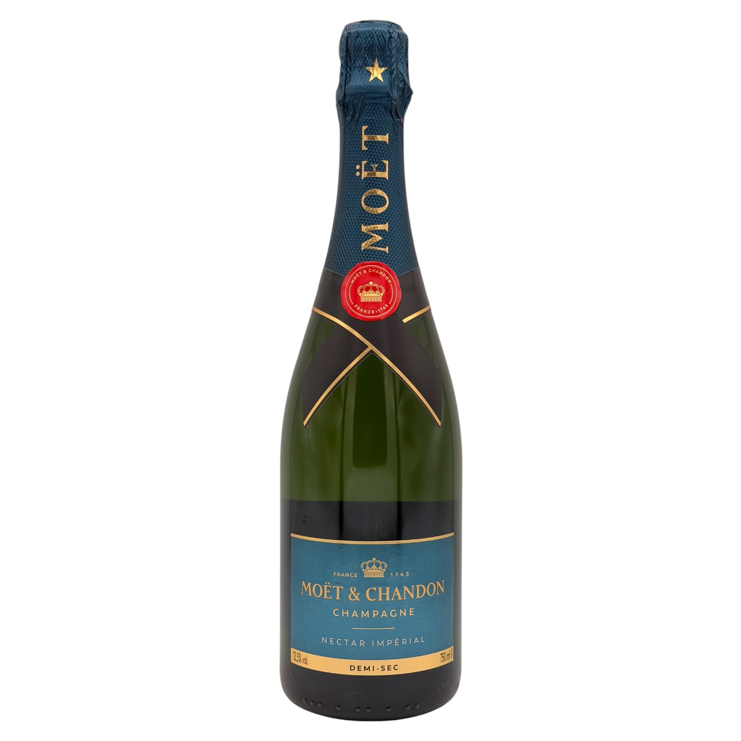 Moet & Chandon Nectar Imperial demi-sec Champagne 750ml blue label bottle