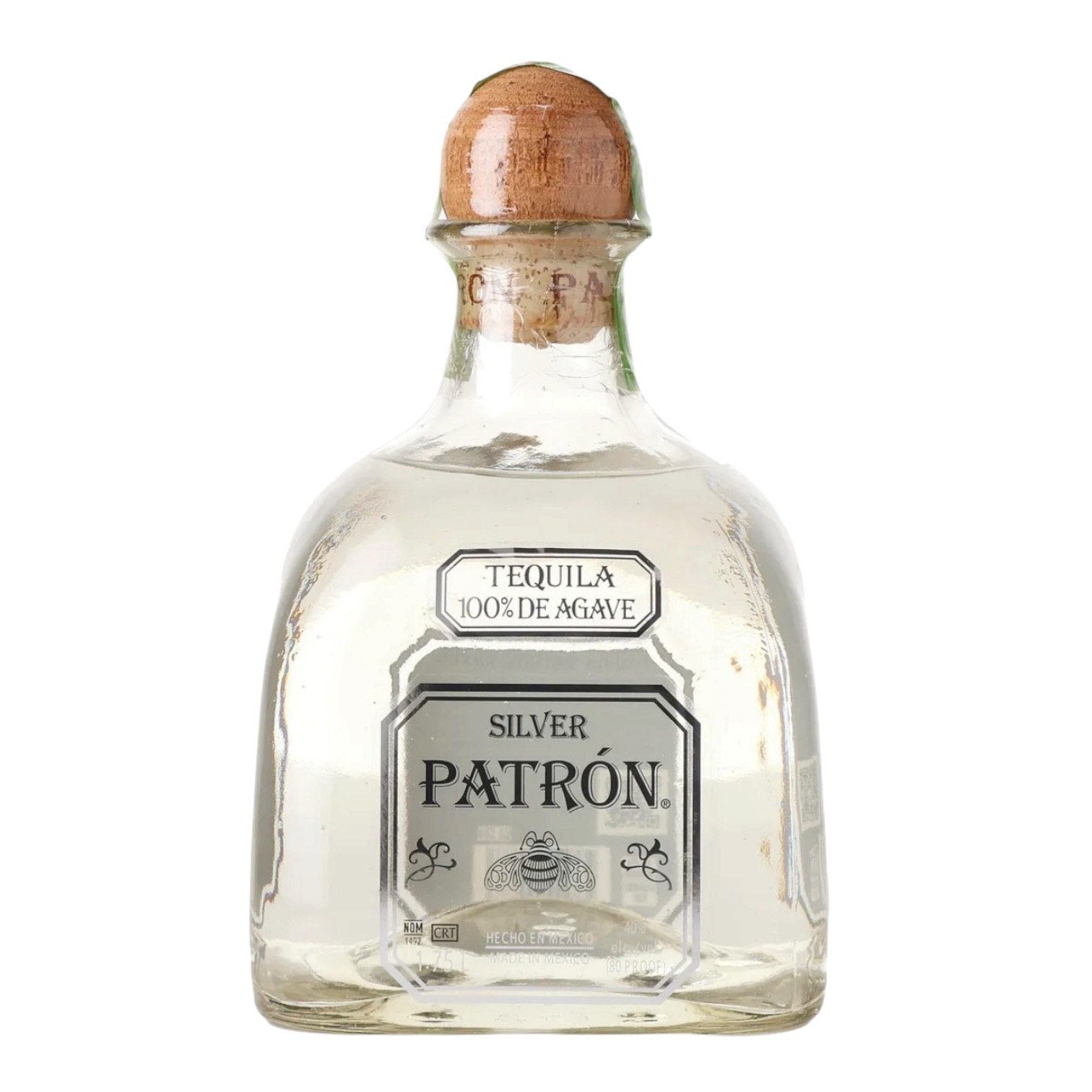 Patrón Silver 100% Agave Tequila 1.75L bottle
