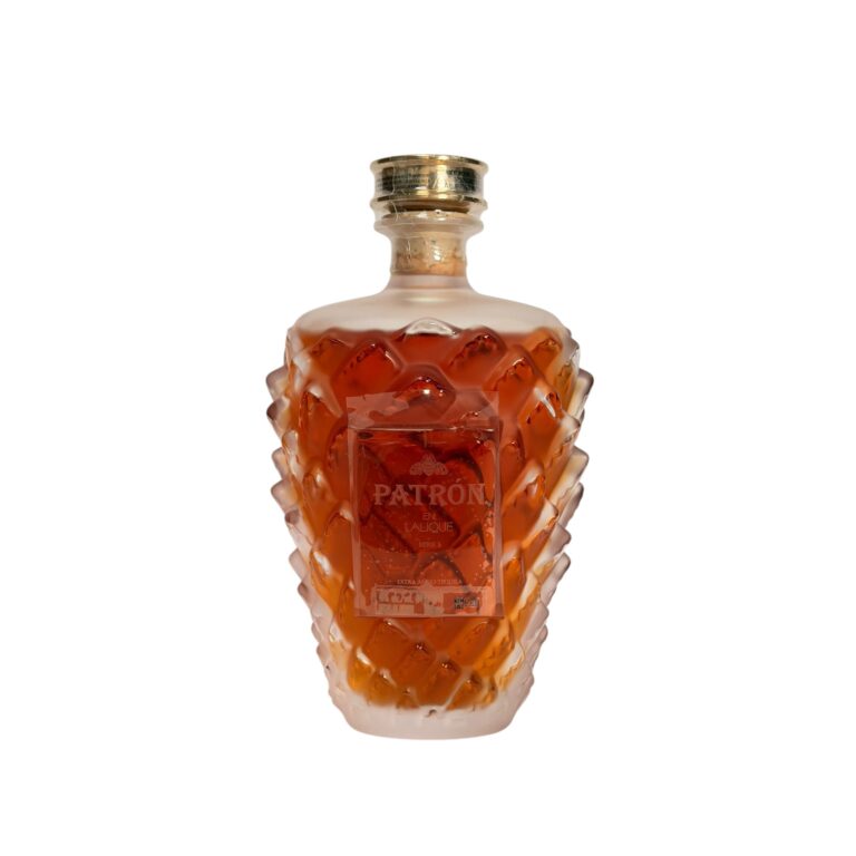 Patrón en Lalique Serie 3 Extra Añejo Tequila 750ml Lalique crystal decanter bottle