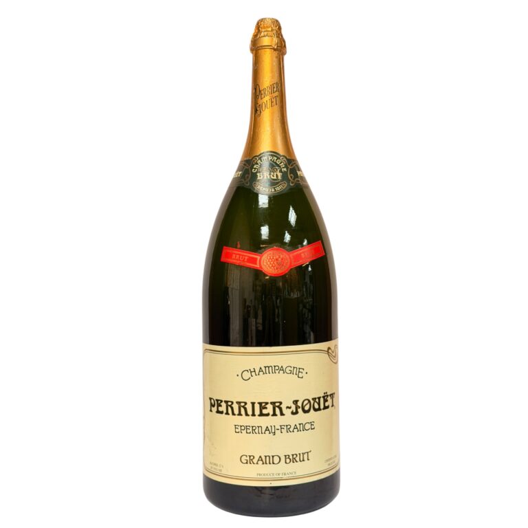 1980s era Perrier-Jouët Grand Brut Champagne 9L Salmanazar large-format collector bottle