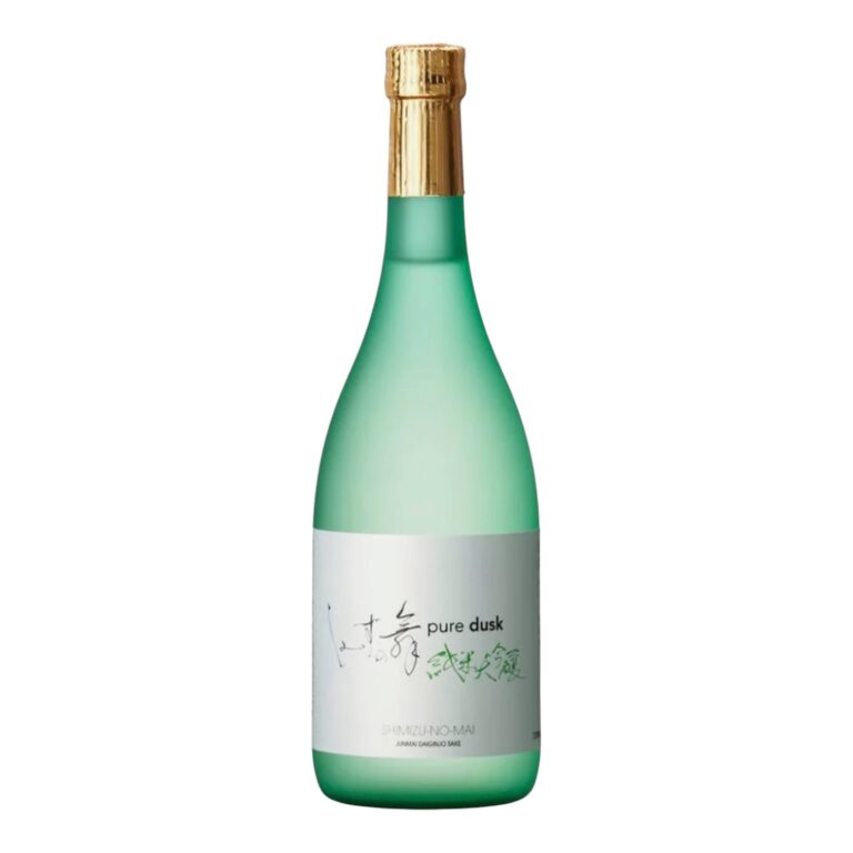 Shimizu-No-Mai Pure Dusk Junmai Daiginjo Sake 720ml green bottle