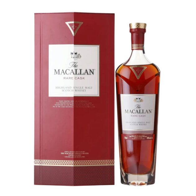 The Macallan Rare Cask Single Malt Scotch Whisky 750ml bottle with gift box