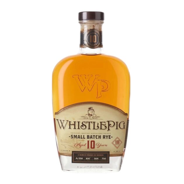 WhistlePig 10 Year Old Small Batch Rye Straight Rye Whiskey 100 Proof 750ml bottle