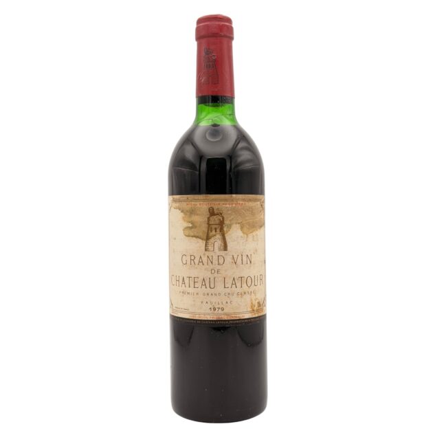 1979 Château Latour Pauillac Premier Grand Cru Classé Bordeaux 750ml bottle