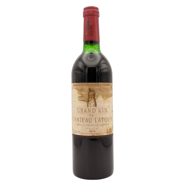 1979 Château Latour Pauillac Premier Grand Cru Classé Bordeaux 750ml bottle