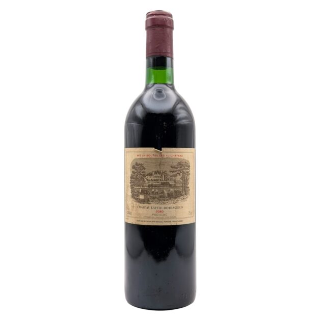 1980 Château Lafite Rothschild Pauillac Premier Grand Cru Classé Bordeaux 750ml bottle