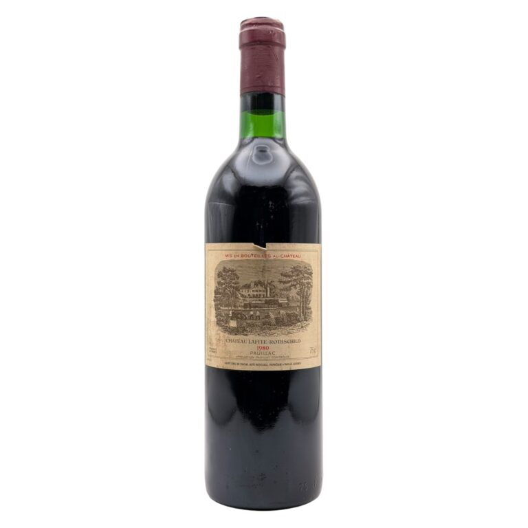 1980 Château Lafite Rothschild Pauillac Premier Grand Cru Classé Bordeaux 750ml bottle