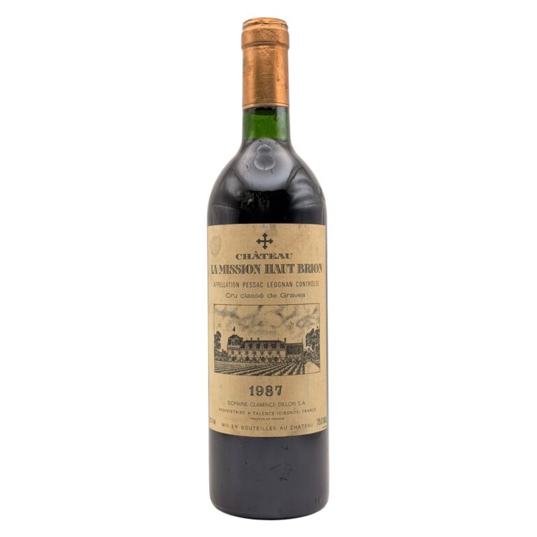 1987 Château La Mission Haut-Brion Pessac-Léognan Cru Classé de Graves Bordeaux 750ml bottle