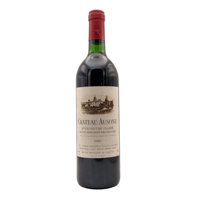 1989 Château Ausone Saint-Émilion Premier Grand Cru Classé Bordeaux 750ml bottle