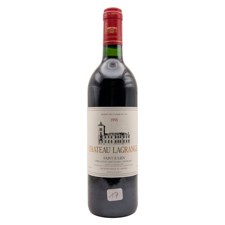 1991 Château Lagrange Saint-Julien Grand Cru Classé Bordeaux 750ml bottle