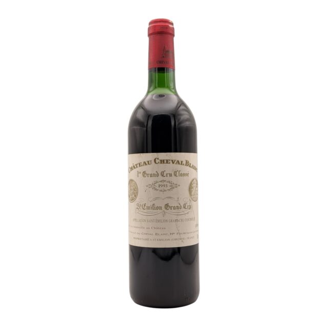 1993 Château Cheval Blanc Saint-Émilion Premier Grand Cru Classé Bordeaux 750ml bottle